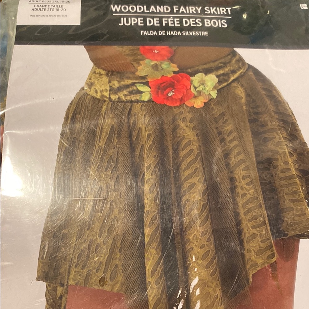 Woodland Fairy Skirt - Green